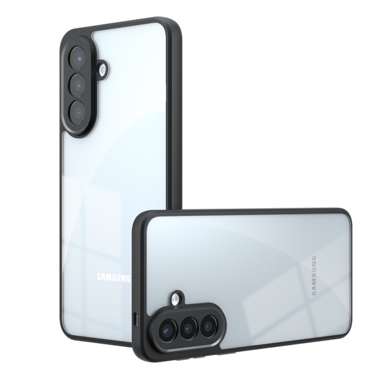 Clear Shockproof Bumper Case - サムスン A57 ケースカバー サムスンギャラクシー A57 カパ電話バックバンパー耐衝撃マットアーマー透明クリア