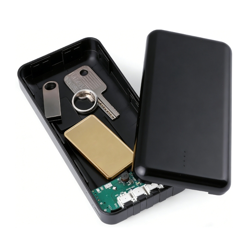 Power Banks - 旅行中に宝石の鍵やアイテムを安全に保つためのルーム秘密の部屋を備えた欺瞞的なパワーバンク形状オーガナイザー