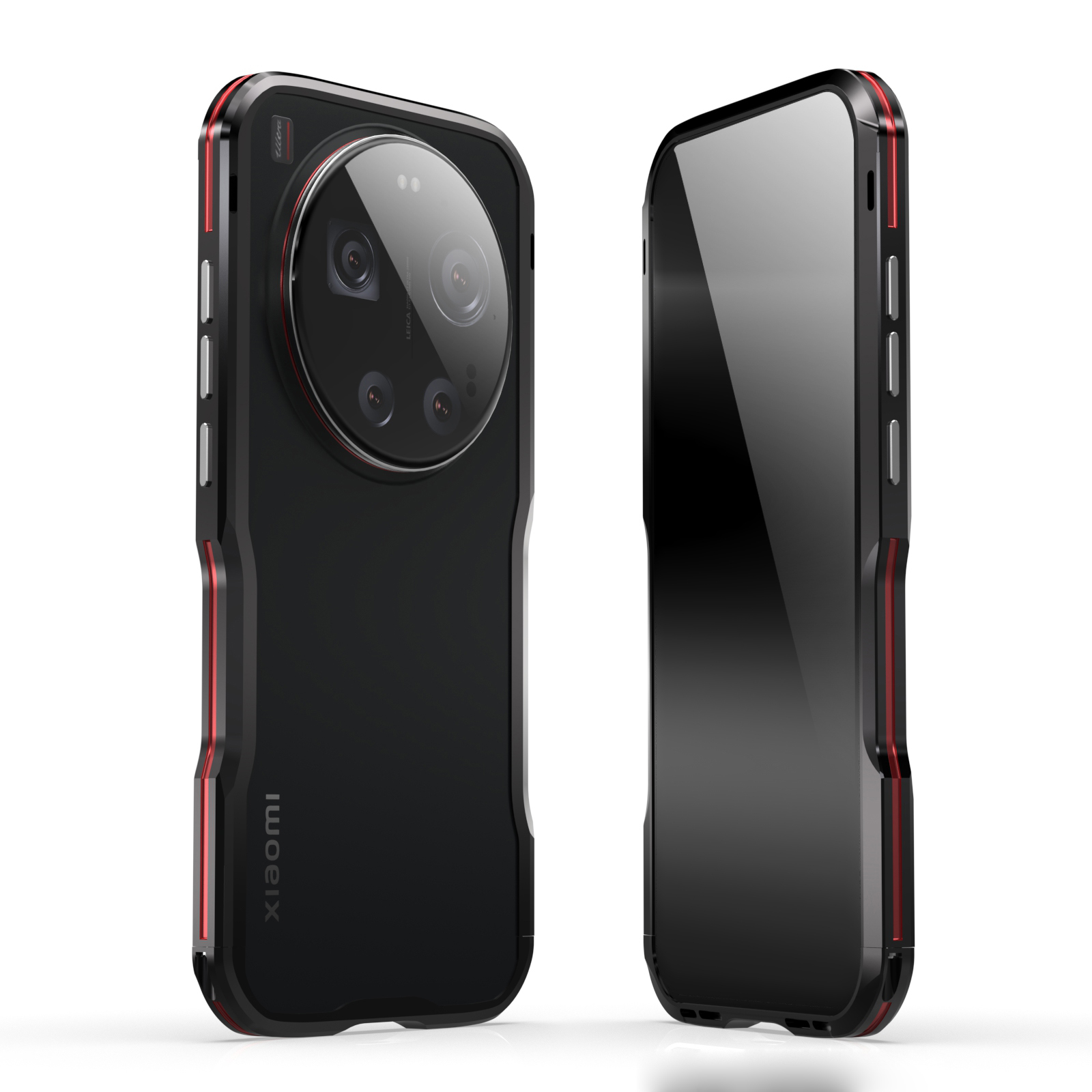Metal Bumper Aluminum Frame Case - Xiaomi 17 Ultra用高級メタルバンパーケース チタンアルミニウム合金フレーム 耐衝撃カバー Xiaomi