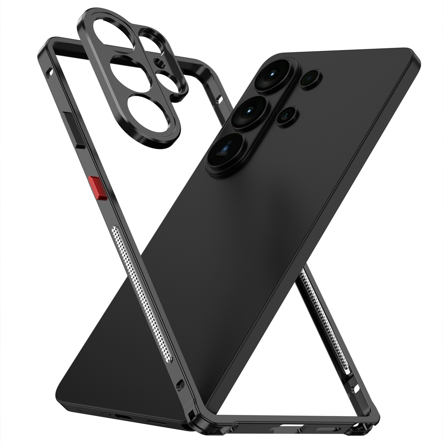 サムスンギャラクシーs26ウルトラ用航空アルミニウム合金フレ - Metal Bumper Aluminum Frame Case のレビューと価格