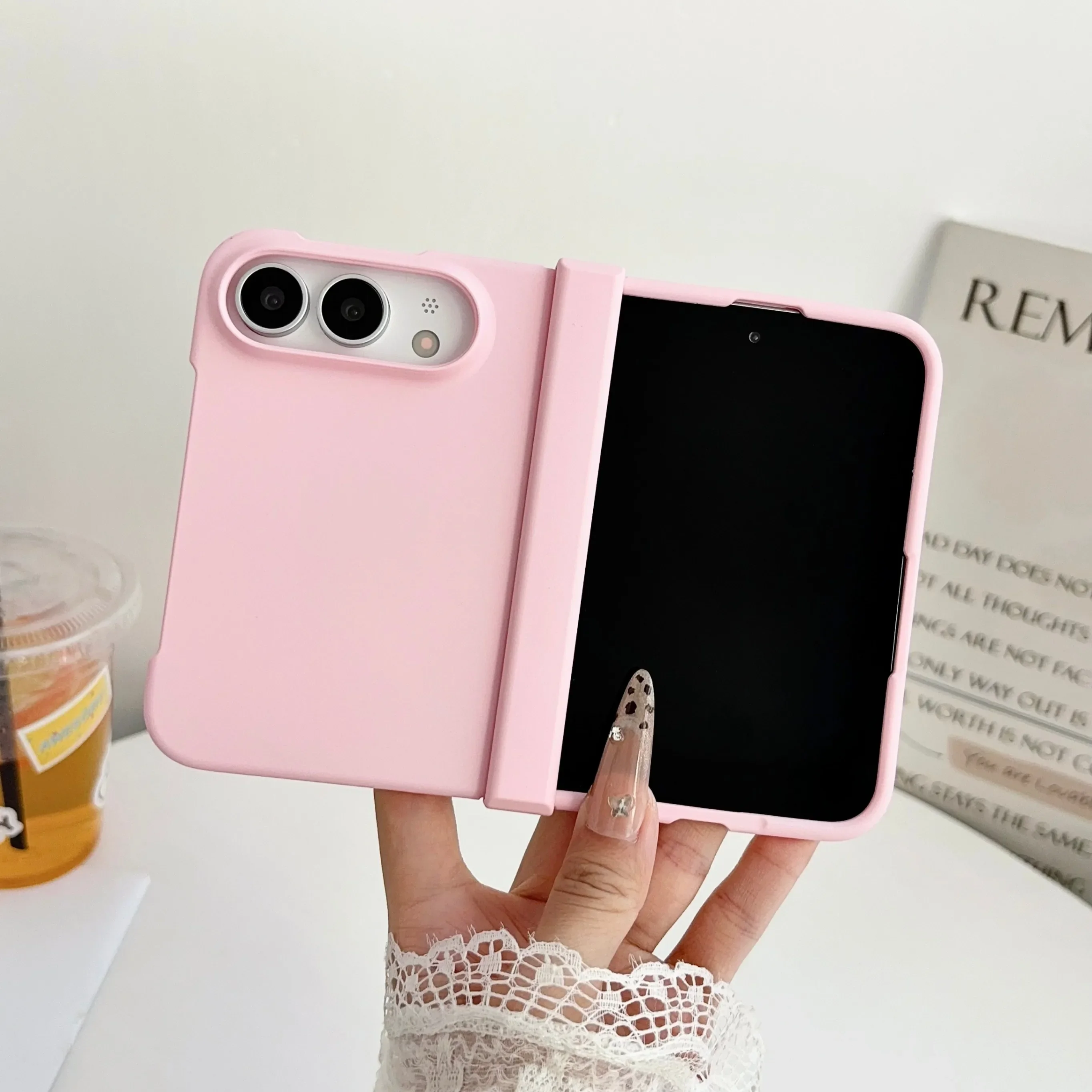 ドーパミンスキンフィール マット仕上げのiPhone用ケース - Matte Hard Pc Back Case のレビューと価格