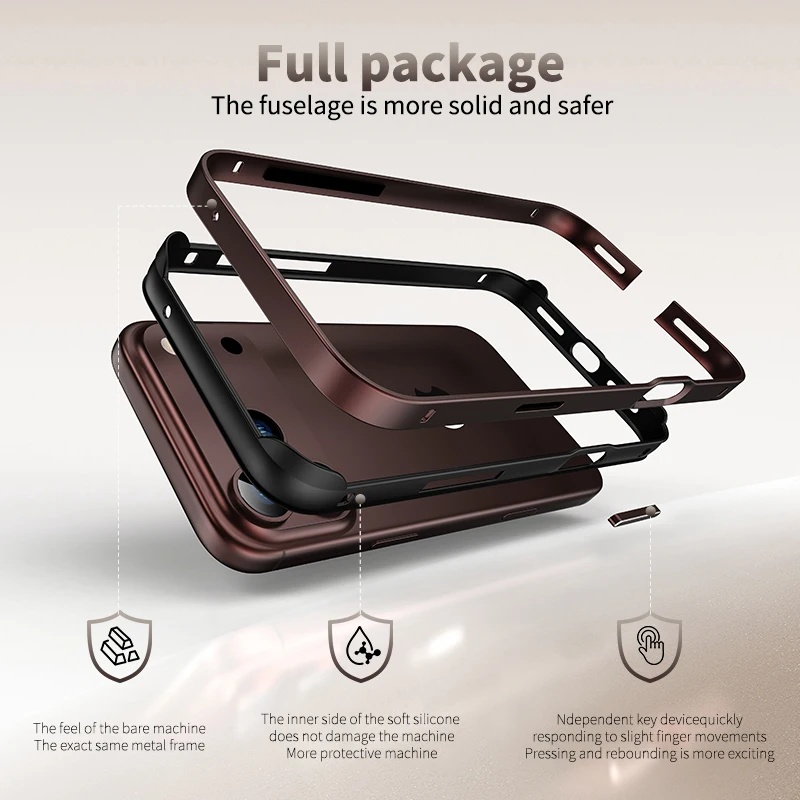 iPhone 18 Pro/18 Pro Max用ハイブリッ - Metal Bumper Aluminum Frame Case のレビューと価格