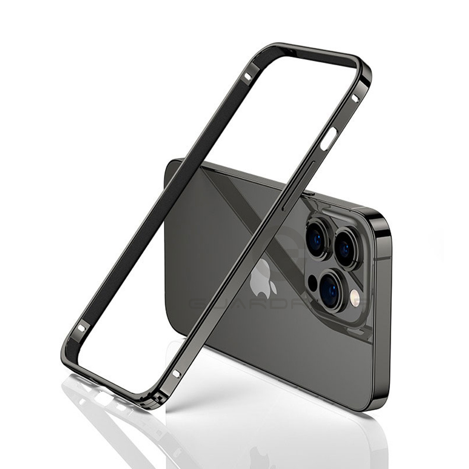 iPhone 12 13 14 Plus 15 16 17  - Metal Bumper Aluminum Frame Case のレビューと価格