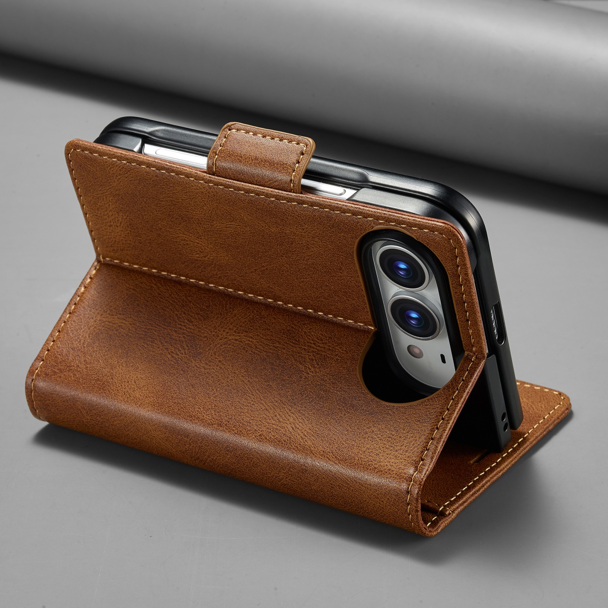 RFIDブロッキング機能付きカードホルダー、耐衝撃性のあるi - Leather Wallet Card Holder Phone Cover のレビューと価格