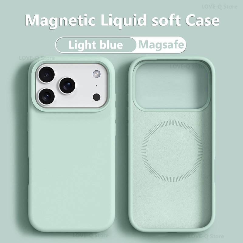 オリジナルマグネット式MagSafe対応iPhoneケース  - Liquid Silicone Magnetic Phone Case のレビューと価格