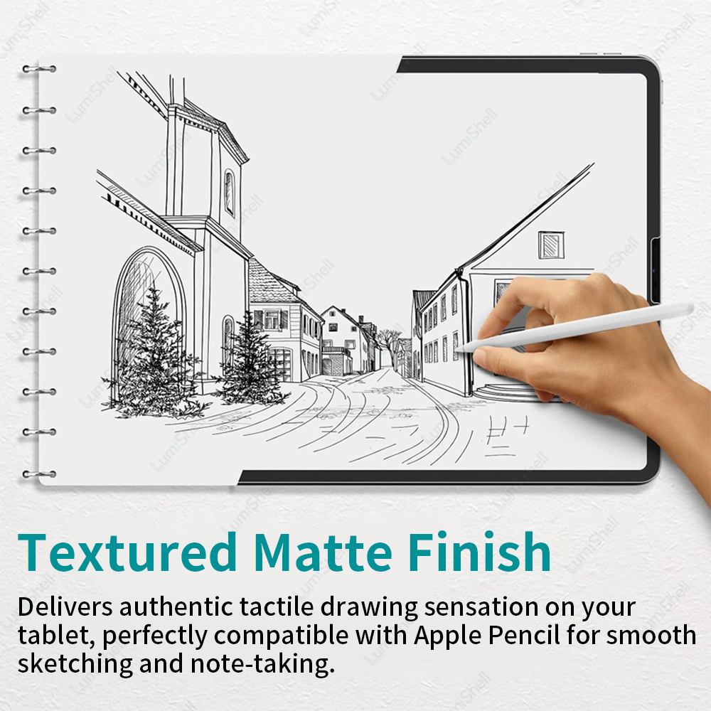2枚入りペーパーライクフィルムスクリーンプロテクター iPa - Matte Anti Glare Screen Protector のレビューと価格