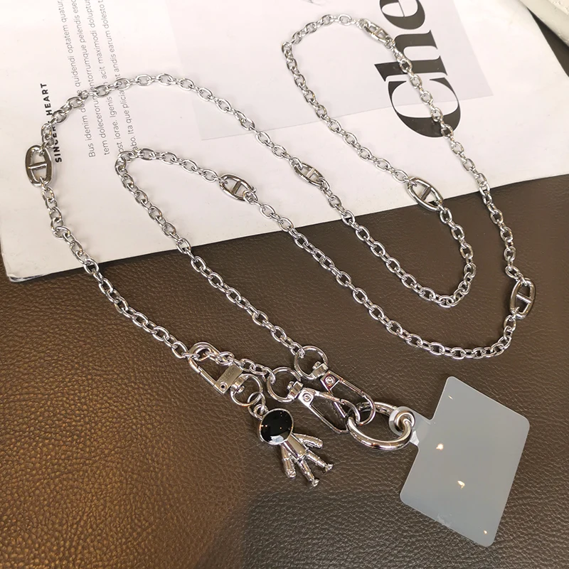 携帯電話ストラップ付きロングチェーン,女性用ストラップレスネ - Crossbody Lanyard Neck Strap Case のレビューと価格
