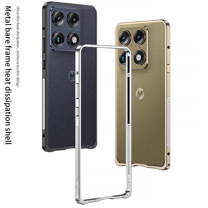 取り外し可能な金属保護超薄型ケースモトローラシグネチャー 5 - Metal Bumper Aluminum Frame Case のレビューと価格